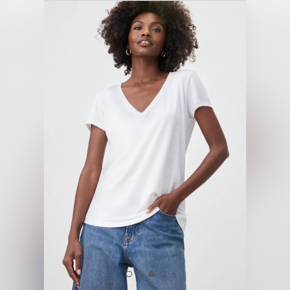 Splendid New Womens Kate V-Neck Tee - Picture 3 of 4